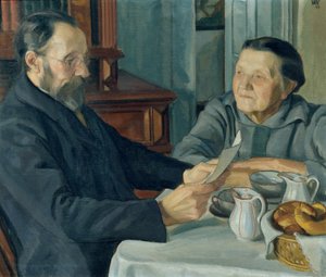 Parents of the Artist by Wojciech Stanislaw Weiss