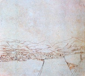View of Urfahr, c1510-1553
