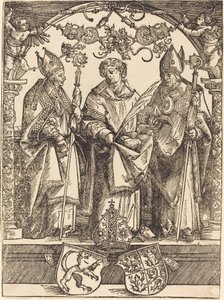 Saints Maximilian, Stephen, and Valentine by Wolf Traut