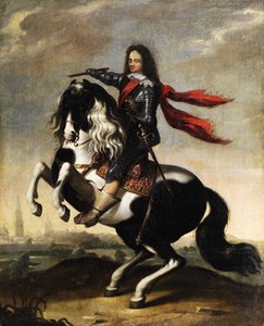 Equestrian Portrait of Valdemar Christian of Schleswig-Holstein
