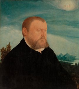 Portrait of a Man by Wolfgang Huber
