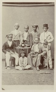 Group of Men by Woodbury and Page