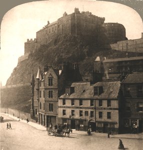 Edinburgh Castle from Grasmarket, Scotland by Works and Sun Sculpture Studios