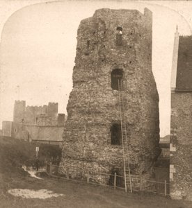 The Old Pharos of Dover, Roman Lighthouse, England by Works and Sun Sculpture Studios