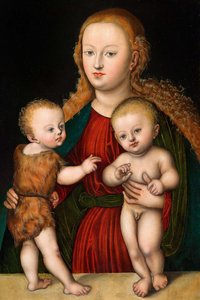 Virgin and Child with Saint John