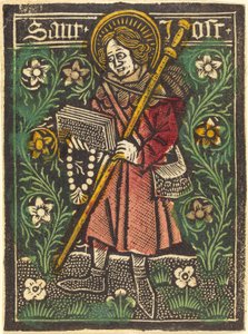Saint Jost by Workshop of Master of the Aachen Madonna