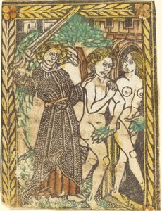 The Expulsion from the Garden of Eden by Workshop of Master of the Borders with