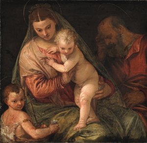 The Holy Family with the Infant St. John the Baptist