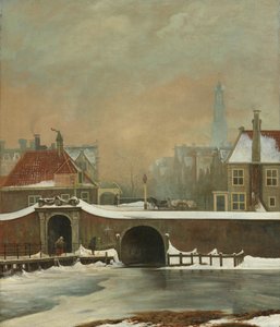 The Raampoortje in Amsterdam by Wouter Johannes van Troostwijk