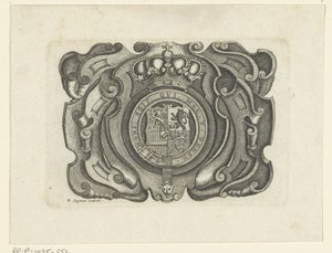 Ornament with the Coat of Arms of the Order of the Garter