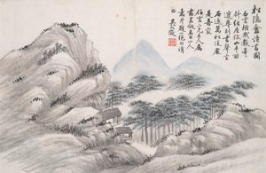 Reading at the Secluded Pine Studio (Song yin an)