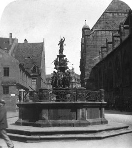 Tugendbrunnen, Nuremberg, Bavaria, Germany
