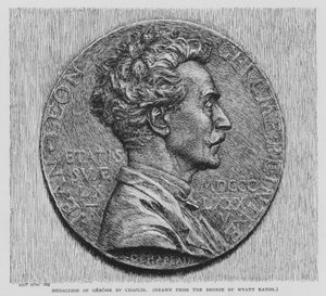 Medallion of Gerome by Chaplin