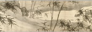 Bamboo-Covered Stream in Spring Rain by Xia Chang