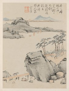 Album of Seasonal Landscapes, Leaf C