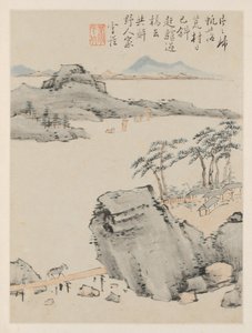 Album of Seasonal Landscapes, Leaf C Previous Leaf 6, 1668