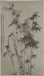 Bamboo and Rocks, c.1760