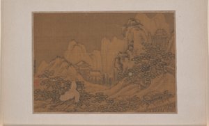 Landscape with Ox Carts on a Road