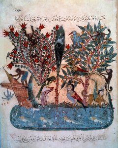The mysterious island populated with strange animals. Miniature taken from the 