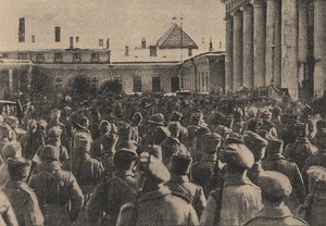 Manifestation of Revolutionary Troops in Front of the State Duma During the February Revolution