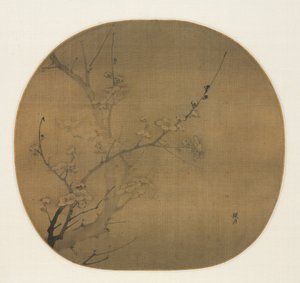 Plum Blossoms in Moonlight