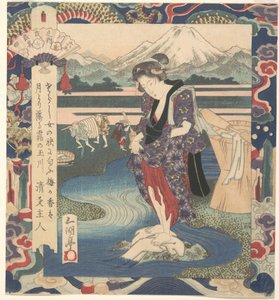 Print by Yashima Gakutei