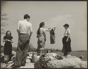 Class Picnic by Yasuo Kuniyoshi