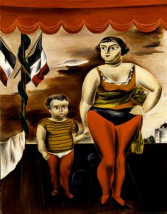 Strong Woman and Child