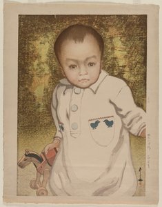 Child by Yoshida Hiroshi