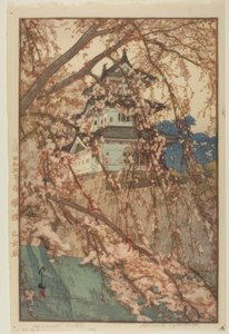 Hirosaki Castle, from the series "Eight Views of Cherry Blossoms"