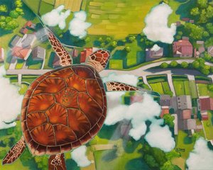 Cruising Altitude, 2023 by Yue Zeng