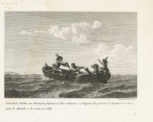 Jan Bart Escapes from an English Prison and Rows Across the Channel, 1689