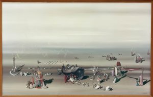 I Await Her by Yves Tanguy