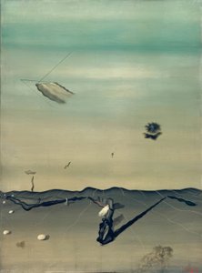 Untitled (The Airplane) by Yves Tanguy