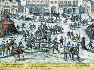 Tournament Held in Brussels by the Spanish to Boost the Soldiers