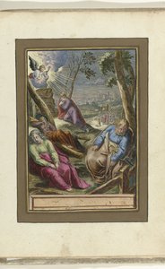 Christ in the Garden of Gethsemane (series title: Passion of Christ) by Zacharias Dolendo