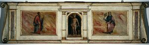 Altar predella from the Church of San Barnaba by Zanobi Poggini