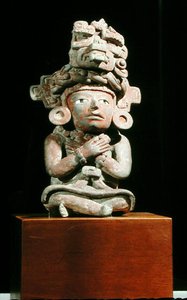 Funerary Urn in the Shape of the Zapotec Goddess of 