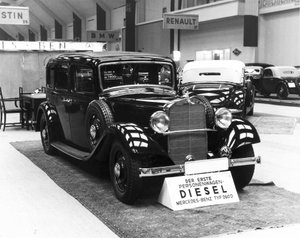 Mercedes-Benz 260D diesel saloon, Berlin 1936