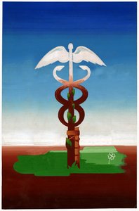 A caduceus by . .