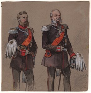 Alexander II of Russia and Wilhelm II of Prussia by . .