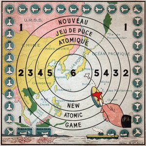Atomic bomb on Hiroshima and Nagasaki by Ferdinand Georg Waldmuller