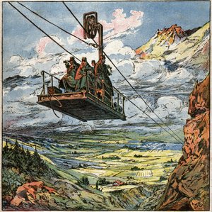 Cable Car of the Italian Army by . .