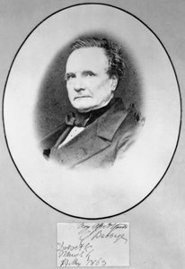 Charles Babbage, British mathematician and computing pioneer by Ferdinand Georg Waldmuller