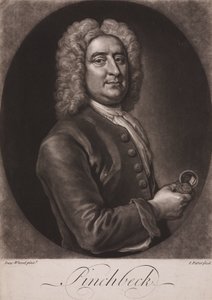 Christopher Pinchbeck, English clockmaker and toymaker by Frederick (attr. to) Barnard