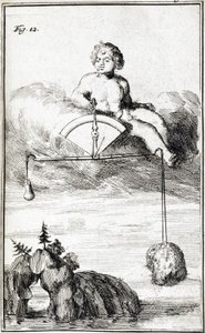 Cupid measuring humidity by Ferdinand Georg Waldmuller