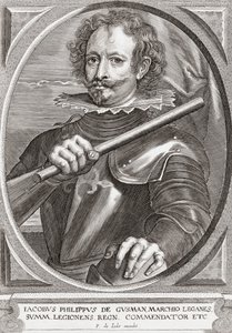 Diego Mexía Felipez de Guzmán y Dávila. Portrait.