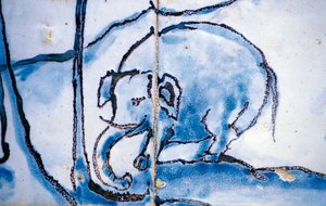 Elephant, Azulejos Tiles (detail)