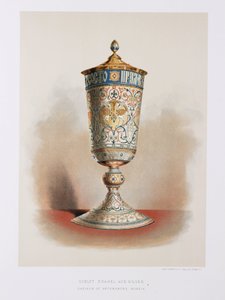 Enamel and Silver Goblet, Russian by John Pardon