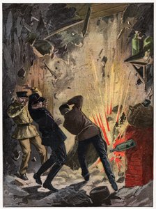 Explosion in a laboratory